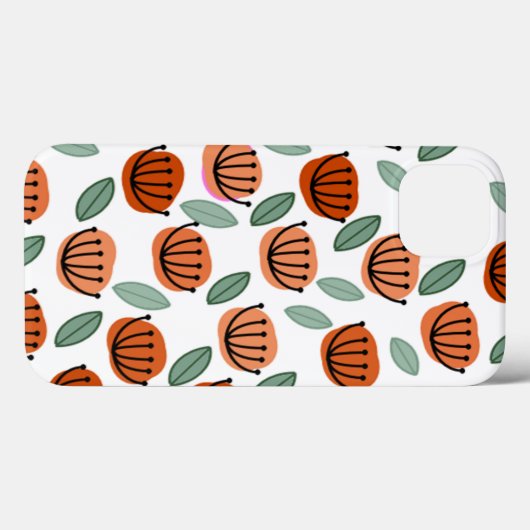 Scandi-Cup-Blume Case-Mate iPhone Hülle (Rückseite (Horizontal))