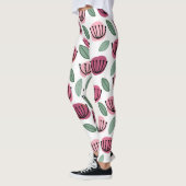 Scandi-Cup-Blume Leggings (Links)