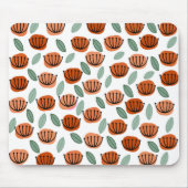 Scandi-Cup-Blume Mousepad (Vorne)
