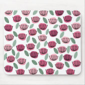 Scandi Cup-Blume Mousepad (Vorne)