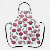 Scandi-Cup-Blume Schürze (Vorderseite)