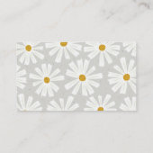 Scandi Daisy Books for Baby Enclosure Card Begleitkarte (Rückseite)