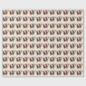 Scandi Farmhouse Cattle Geschenkpapier (Flach)