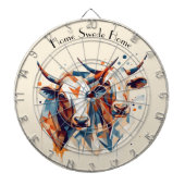 Scandi Farmhouse Rind, Brauch Dartscheibe (vorne)