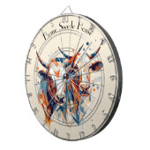 Scandi Farmhouse Rind, Brauch Dartscheibe (Vorderseite rechts)