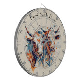 Scandi Farmhouse Rind, Brauch Dartscheibe (Vorderseite Links)