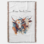 Scandi Farmhouse Rind, Brauch Decke (Vorderseite Vertikal)