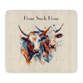 Scandi Farmhouse Rind, Brauch Schneidebrett (Vorderseite)