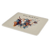 Scandi Farmhouse Rind, Brauch Schneidebrett (Ecke)