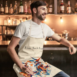 Scandi Farmhouse Rind, Brauch Schürze