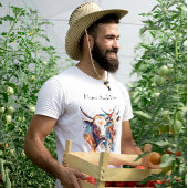 Scandi Farmhouse Rind, Brauch T-Shirt