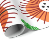 Scandi Flower Garden Geschenkpapier (Rolleneckpunkt)