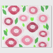 Scandi Flower Garden Geschenkpapier (Flach)