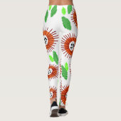 Scandi Flower Garden Leggings (Rückseite)
