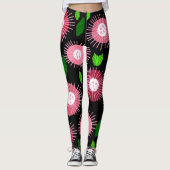 Scandi Flower Garden Leggings (Vorderseite)