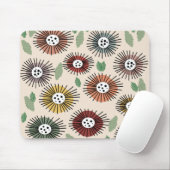 Scandi Flower Garden Mousepad (Mit Mouse)
