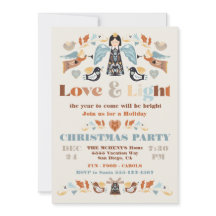 Scandi Folk Art Liebe und Light Christmas Party