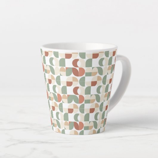 Scandi Geometric Milchtasse (Rechte Ecke)