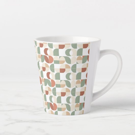 Scandi Geometric Milchtasse (Rechts)