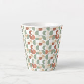 Scandi Geometric Milchtasse (Vorderseite)