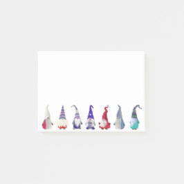 Scandi Gnomes Group Weihnachten Post-it Klebezettel
