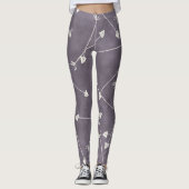 Scandi-graue Pfeile Leggings (Vorderseite)