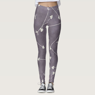 Scandi-graue Pfeile Leggings