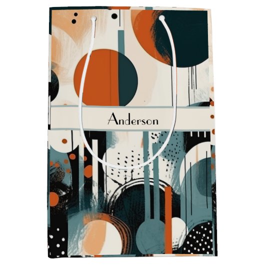 Scandi Groove, Brauch Mittlere Geschenktüte (Vorderseite)