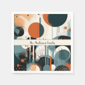 Scandi Groove, Brauch Serviette (Vorderseite)