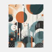 Scandi Groove Fleecedecke (Vorderseite)