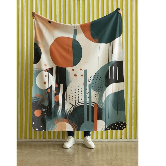 Scandi Groove Fleecedecke