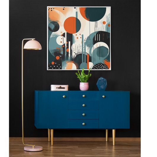 Scandi Groove Poster