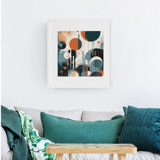 Scandi Groove Poster