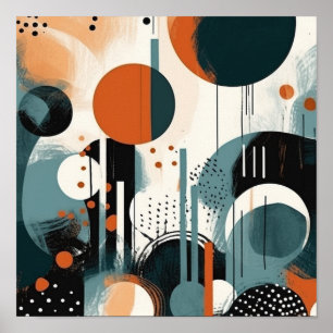 Scandi Groove Poster