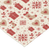 Scandi Holiday Cheer Tischdecke (Schrägansicht)