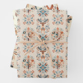 Scandi Holiday Geschenkpapier Set (Beispiel)