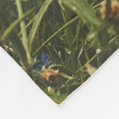 Scandi-Hütte am See Fleecedecke (Ecke)