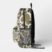 Scandi Leaf Flow Bedruckter Rucksack (Rechts)