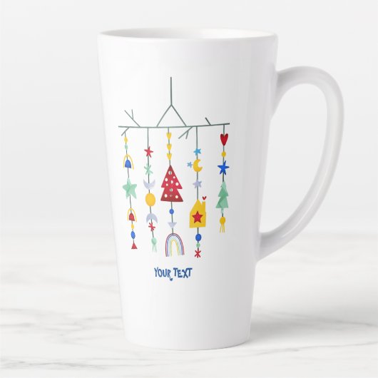 Scandi Minimalistisch Simple Milchtasse (Rechts)