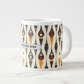 Scandi Motif No.8 | Jumbo-Tasse (Vorderseite Rechts)
