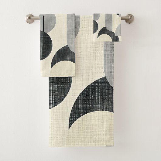 Scandi Motif Nr. 2 | Badhandtuch Set (Insitu)