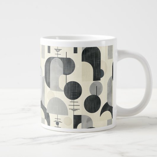 Scandi Motif Nr. 2 | Jumbo-Tasse (Rechts)
