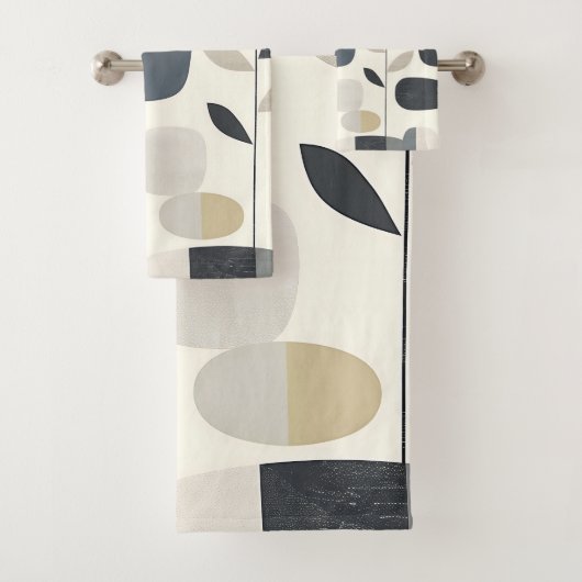 Scandi Motif Nr. 3 | Badhandtuch Set (Insitu)