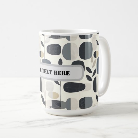 Scandi Motif Nr. 3 | Kaffeetasse (VorderseiteRechts)