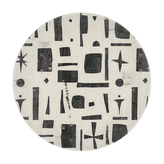 Scandi Motif Nr. 4 | Schneidebrett (Vorderseite)