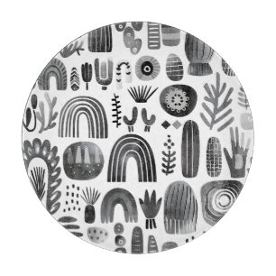 Scandi Motif Nr. 5   Schneidebrett