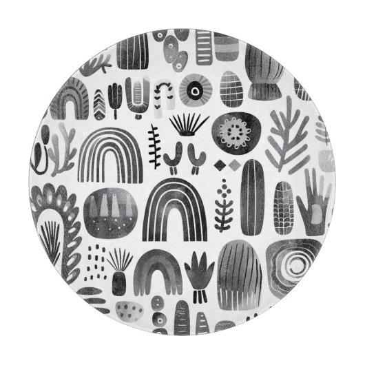 Scandi Motif Nr. 5 | Schneidebrett (Vorderseite)