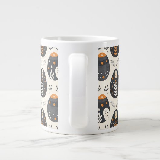 Scandi Motif Nr. 6 | Jumbo-Tasse (Rückseite)
