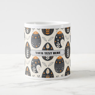 Scandi Motif Nr. 6 Jumbo-Tasse