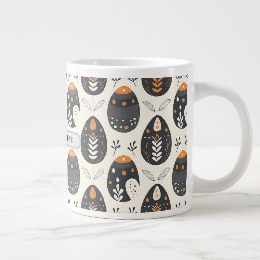 Scandi Motif Nr. 6 | Jumbo-Tasse (Rechts)
